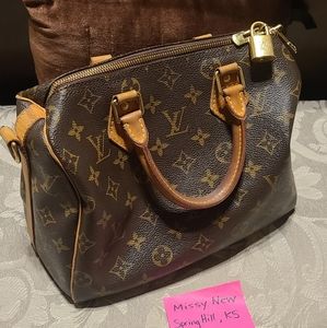 Louis Vuitton Speedy 25 Bandouliere